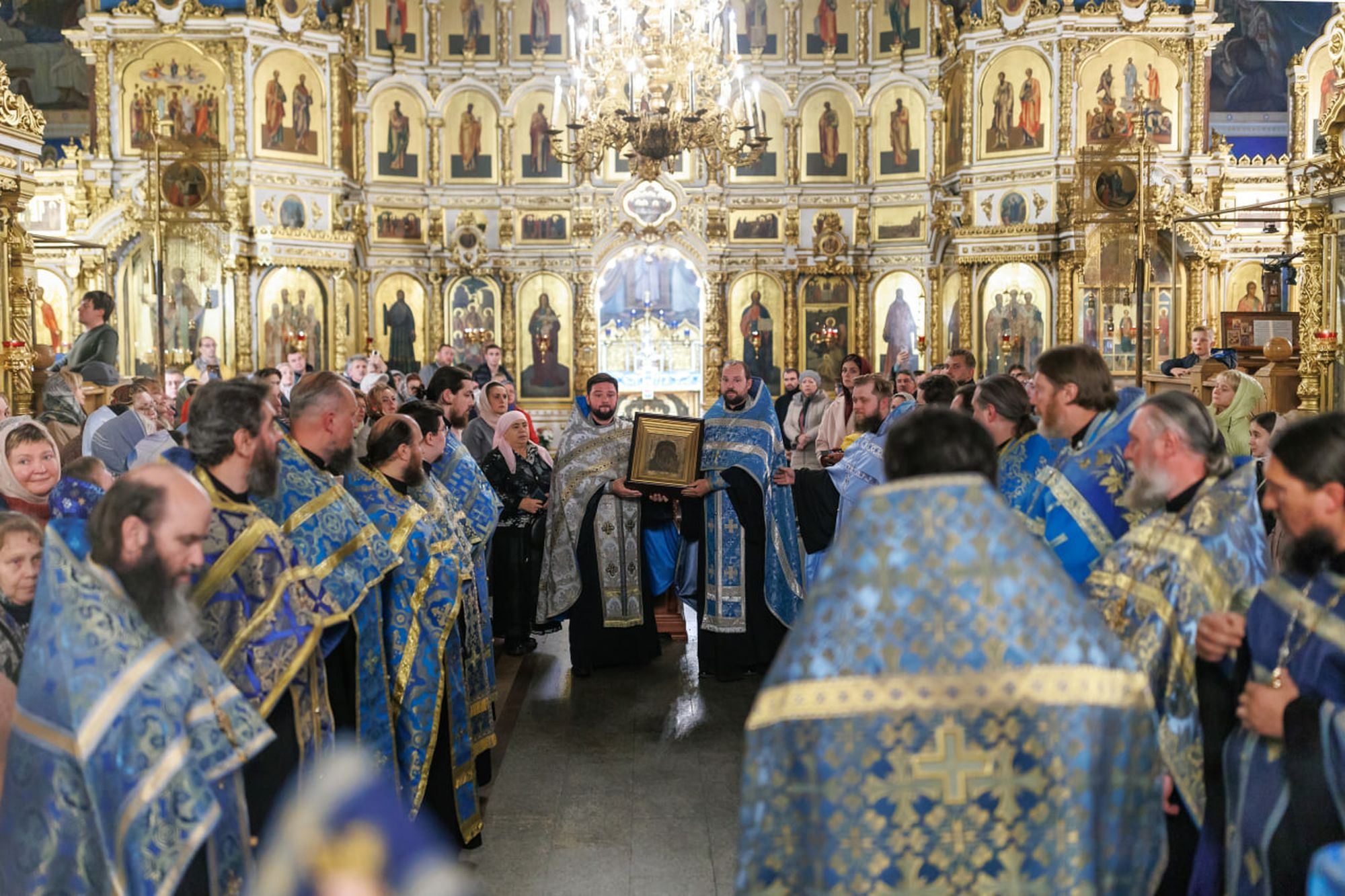 Проводы Казанской иконой Божией Матери в Орехово-Зуеве
