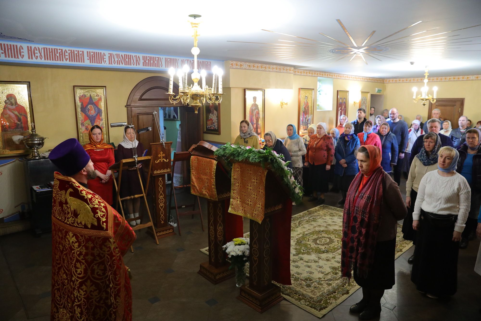 Престольный праздник в храме Новомучеников и исповедников Орехово-Зуевских