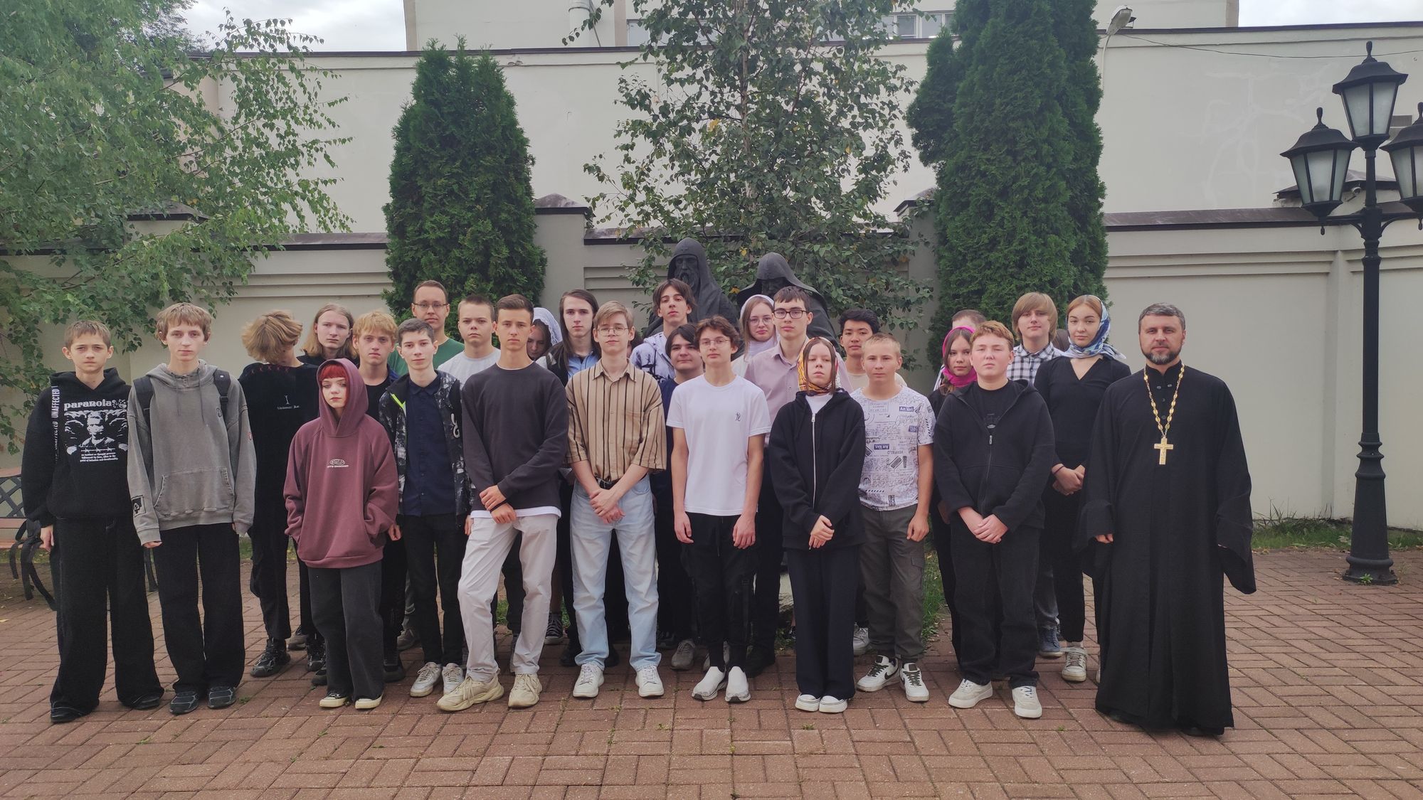 Посещение студентами Щёлковского колледжа храмов Щёлковского благочиния