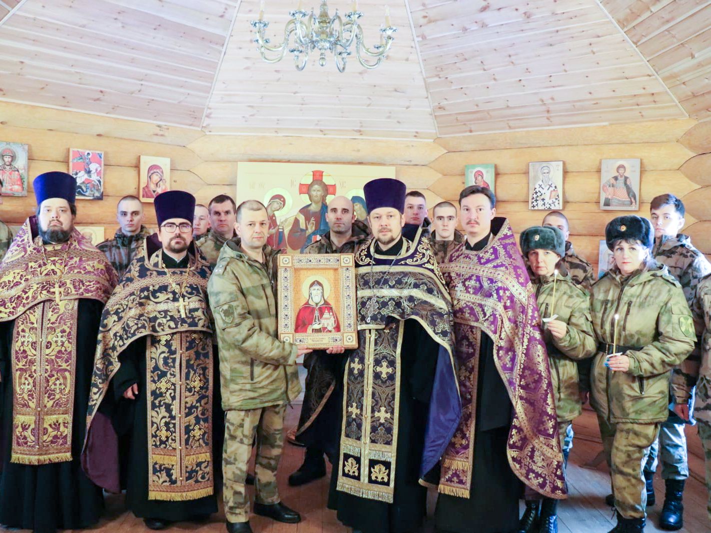 Молебен в Центре инженерно-технического обеспечения войск национальной гвардии