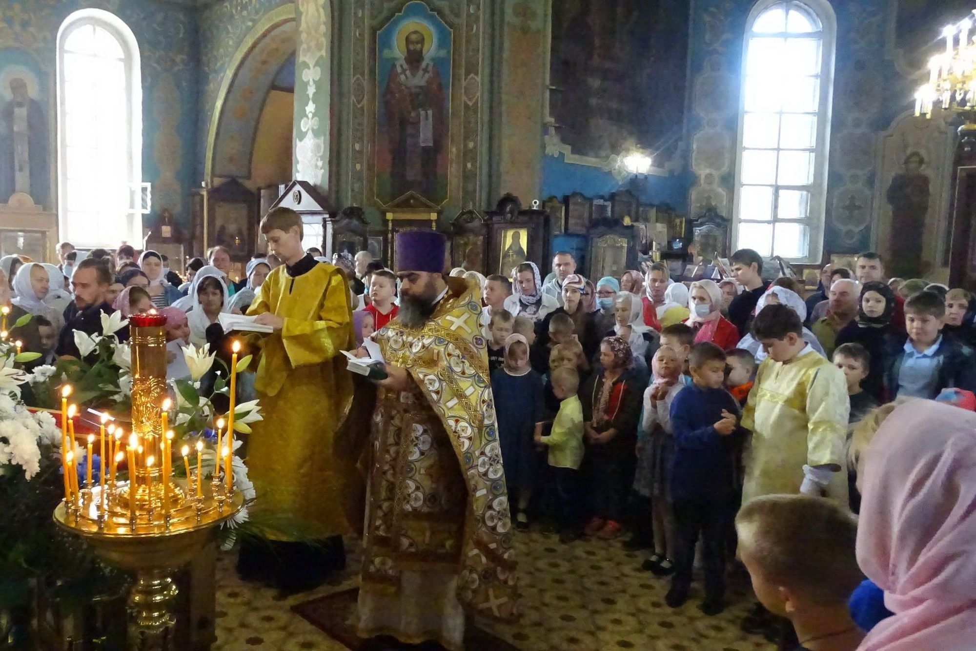 Благословение на начало учебного года в Ликино-Дулевском благочинии