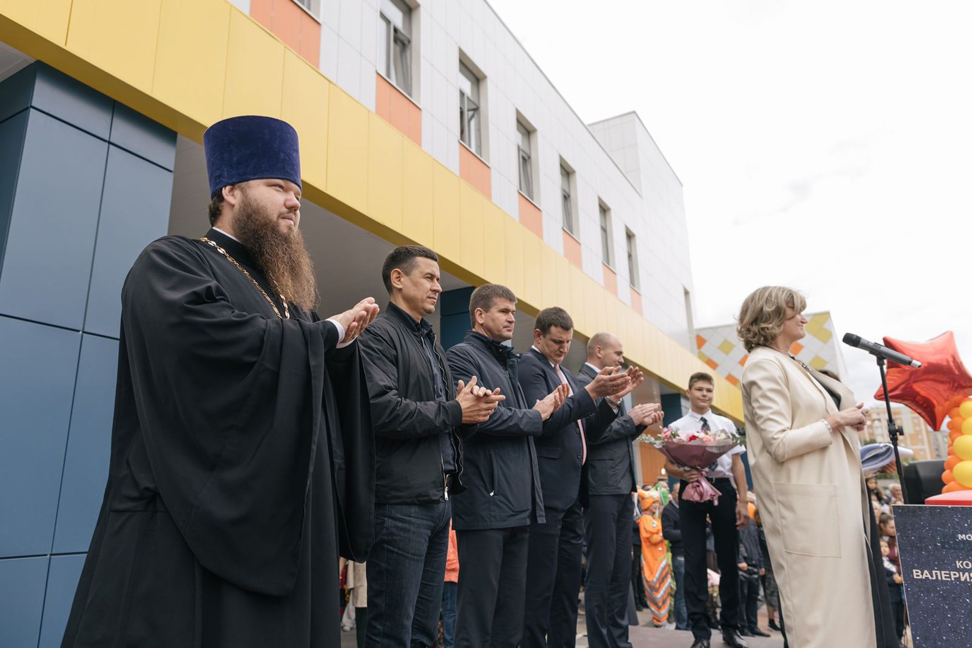 Открытие новой школы в Павловском Посаде