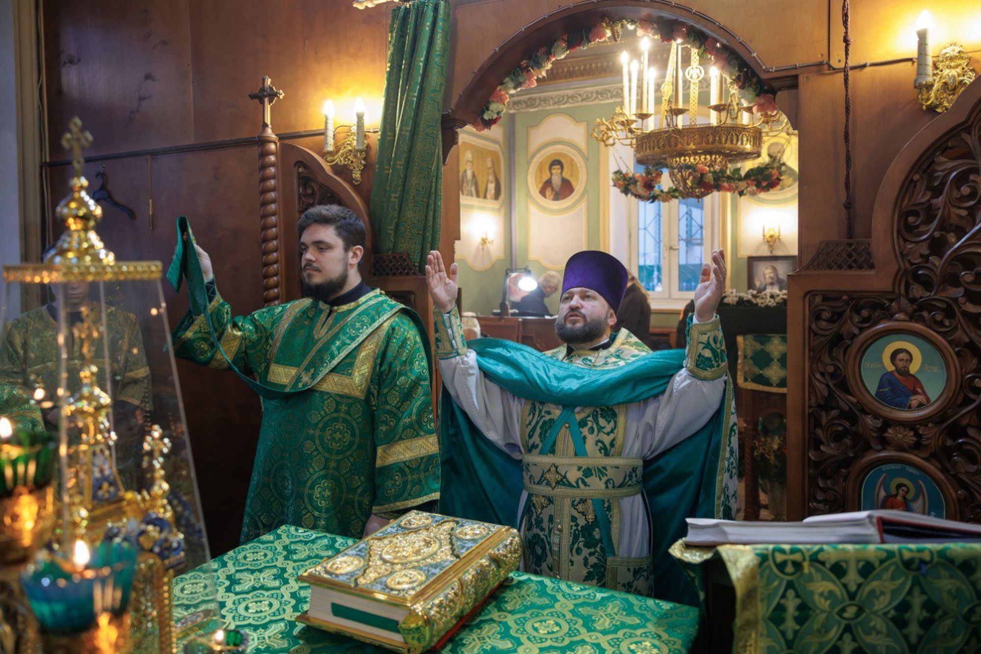 Престольный праздник в Ксениевском храме г. Орехово-Зуево