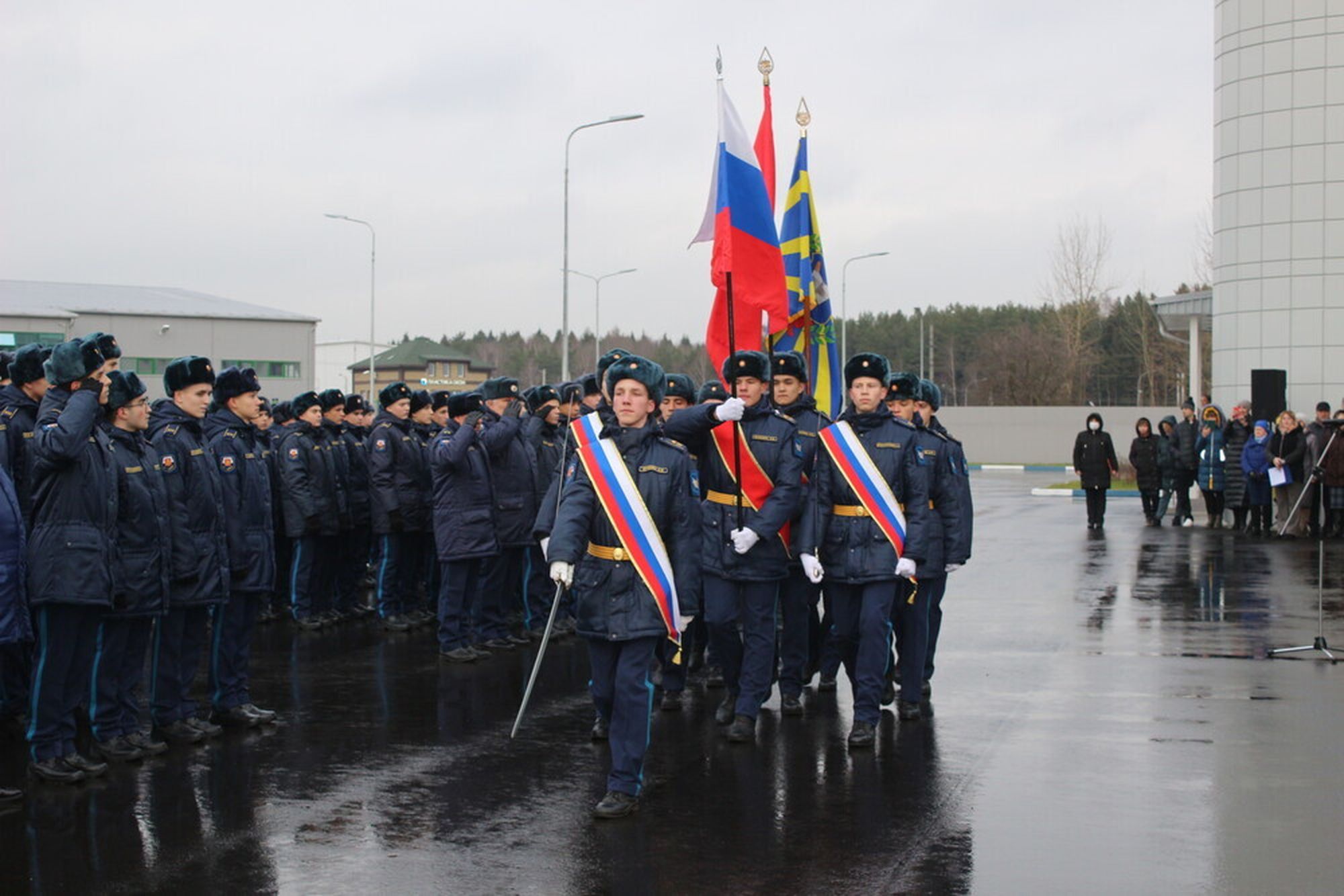 Торжества в кадетской школе г. Фрязино