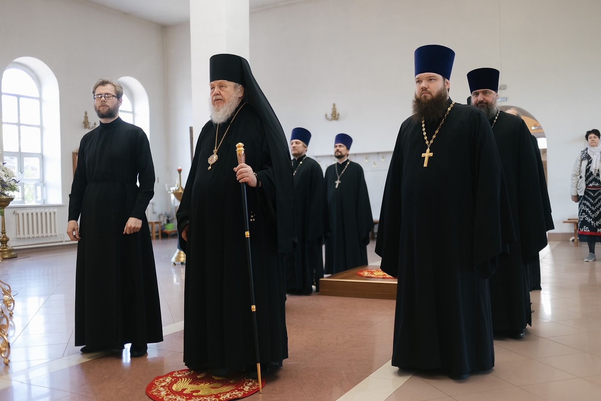 Архиерейское богослужение в Казанском храме города Павловский Посад