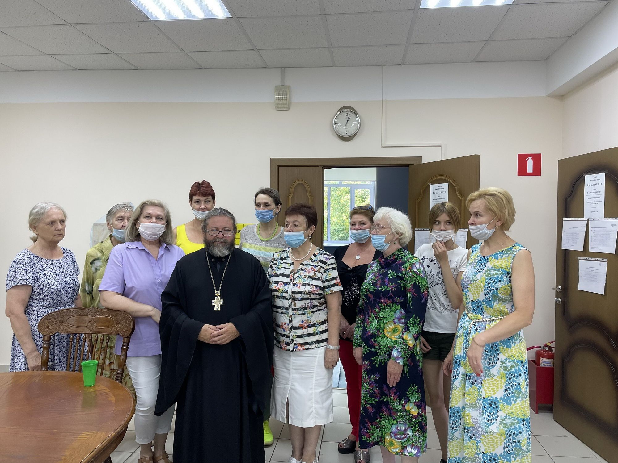 Встреча со священником в управлении соцзащиты г. Ногинска