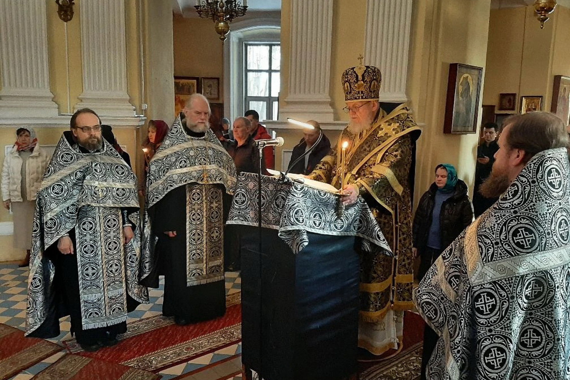 «Мариино стояние» в Преображенском кафедральном соборе Балашихи 