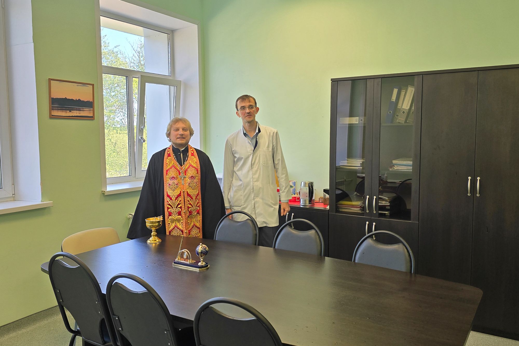 Освящение больницы в Лосино-Петровском