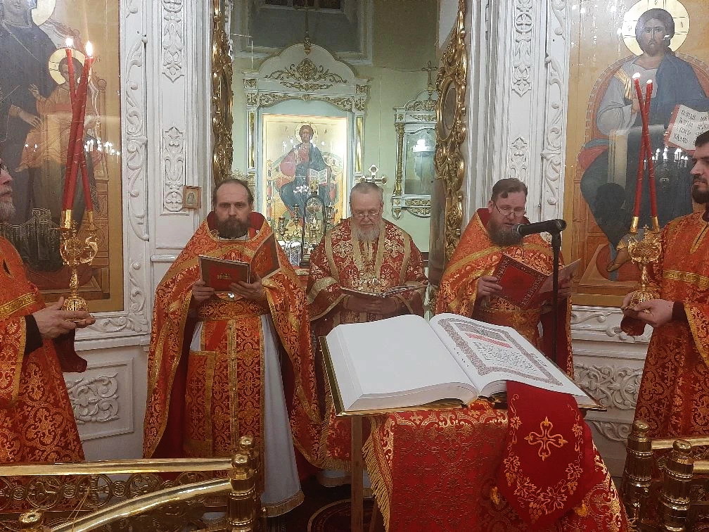 Пасха Христова в Преображенском кафедральном соборе Балашихи 