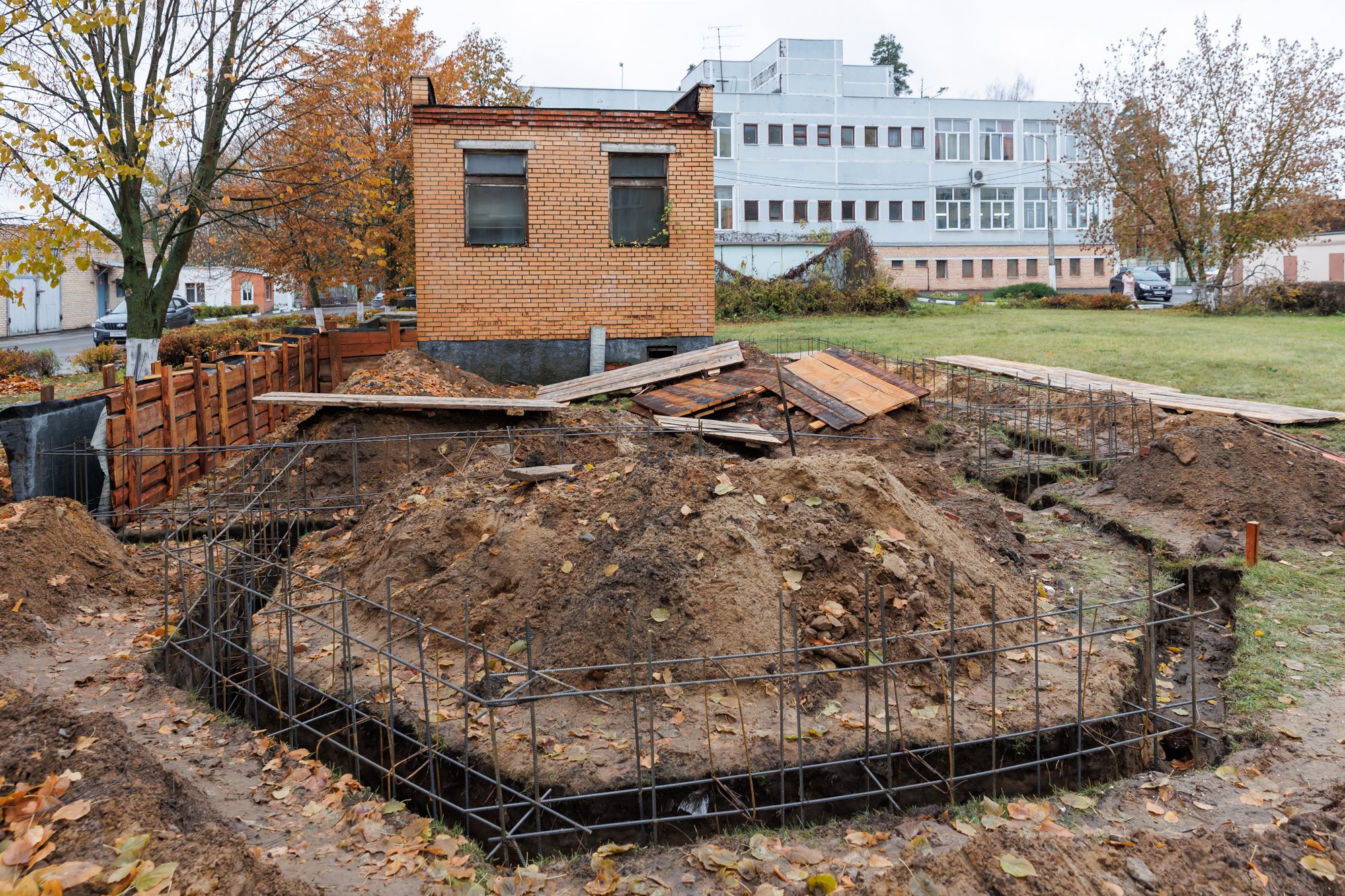 Молебен перед строительством Иверского храма при Психиатрической больнице №8 г. Орехово-Зуево