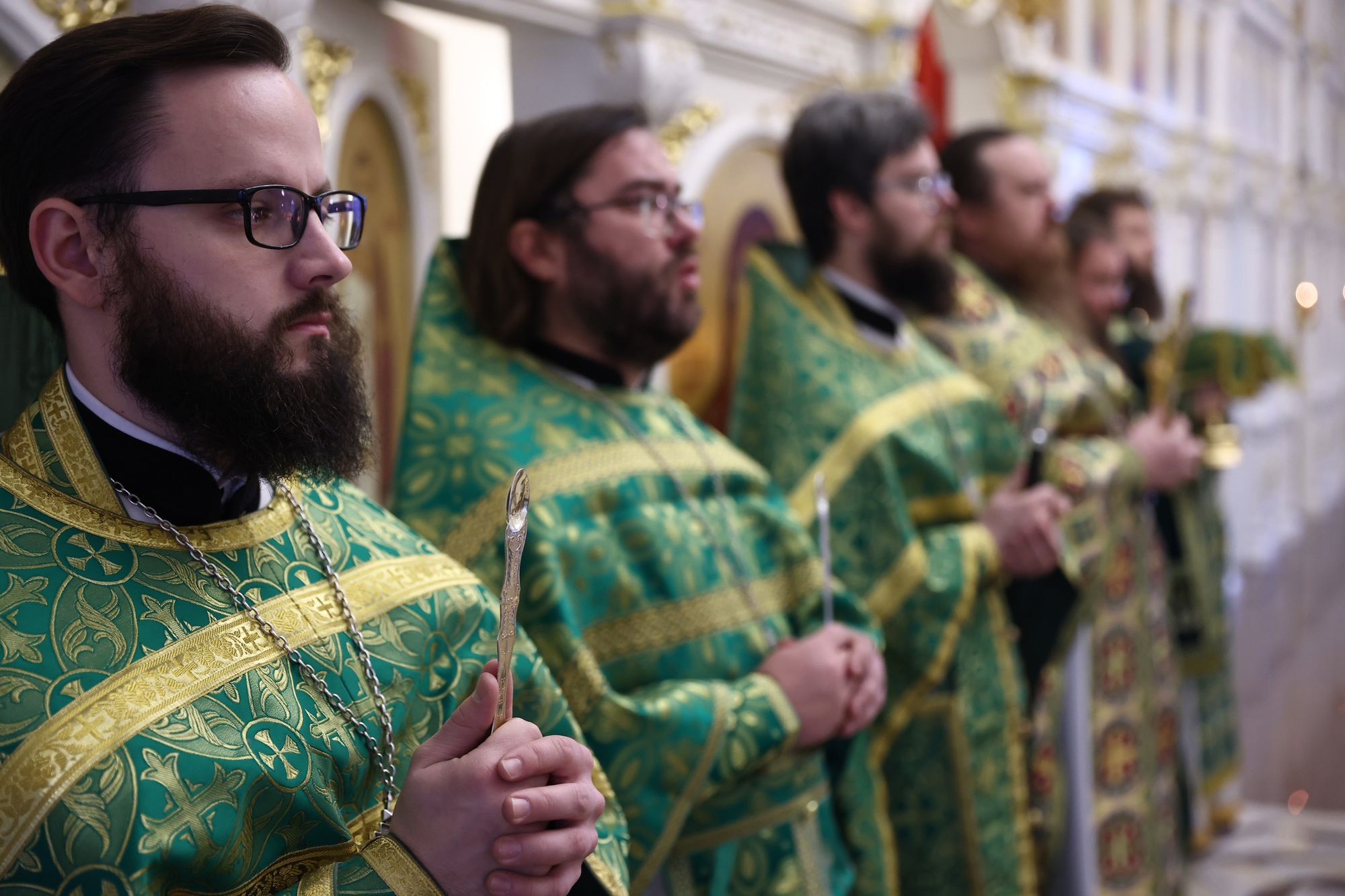 Престольный праздник в храме Всех святых, в земле Русской просиявших города Электрогорск