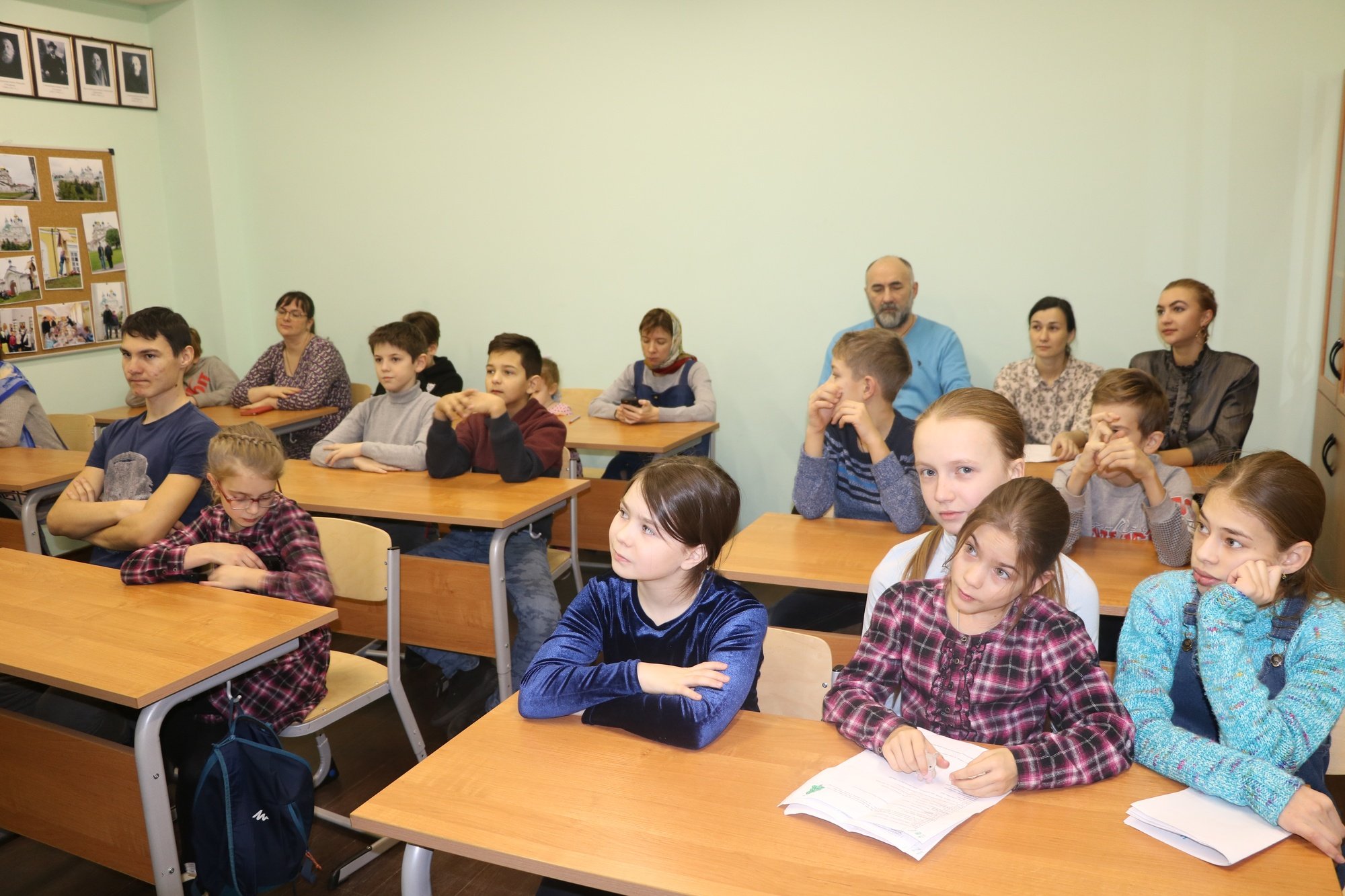 Патриотическое мероприятие в Тихвинском храме Ногинска