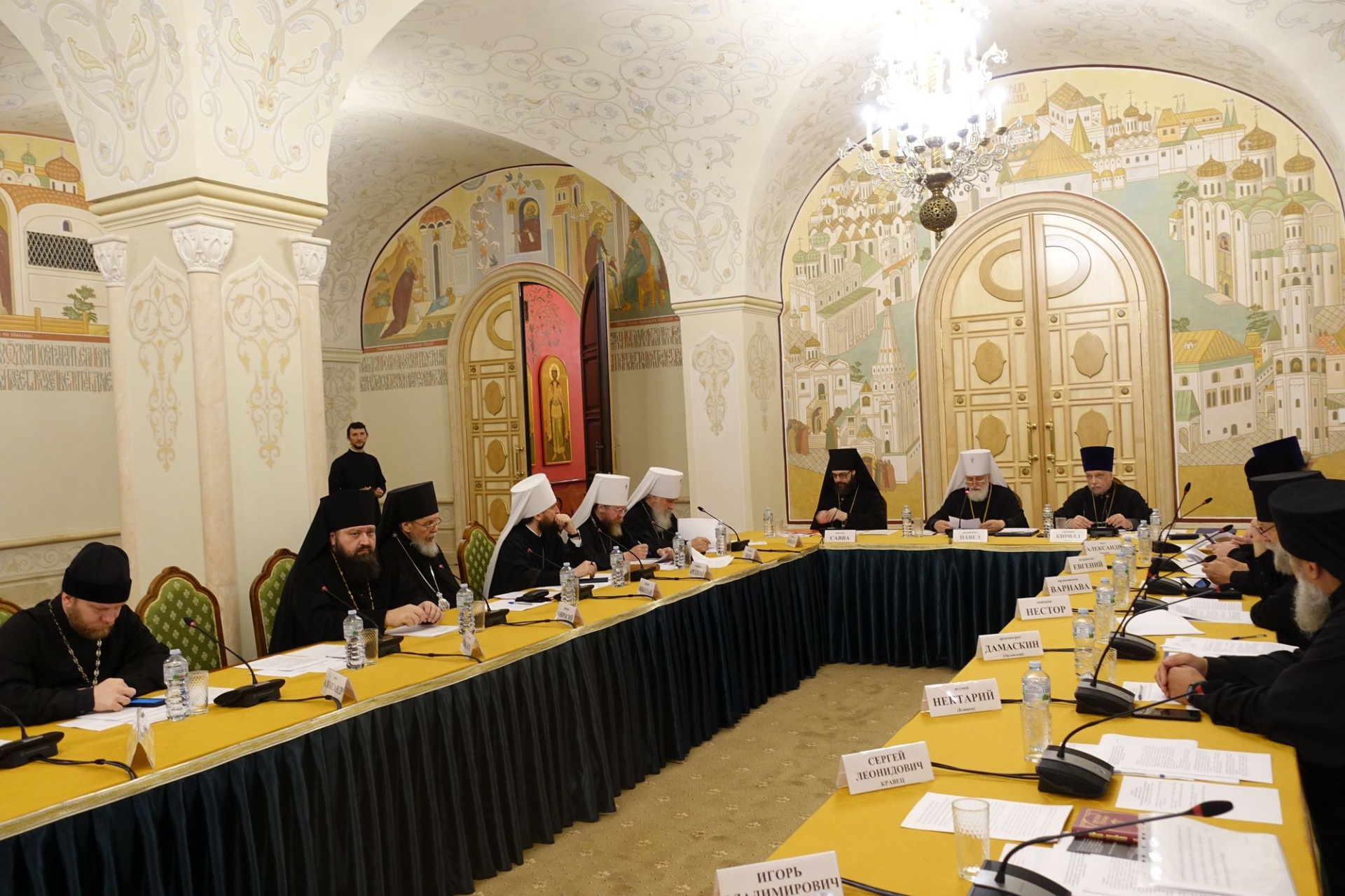 Заседание Церковно-общественного совета при Патриархе Московском и всея Руси по увековечению памяти новомучеников и исповедников Церкви Русской