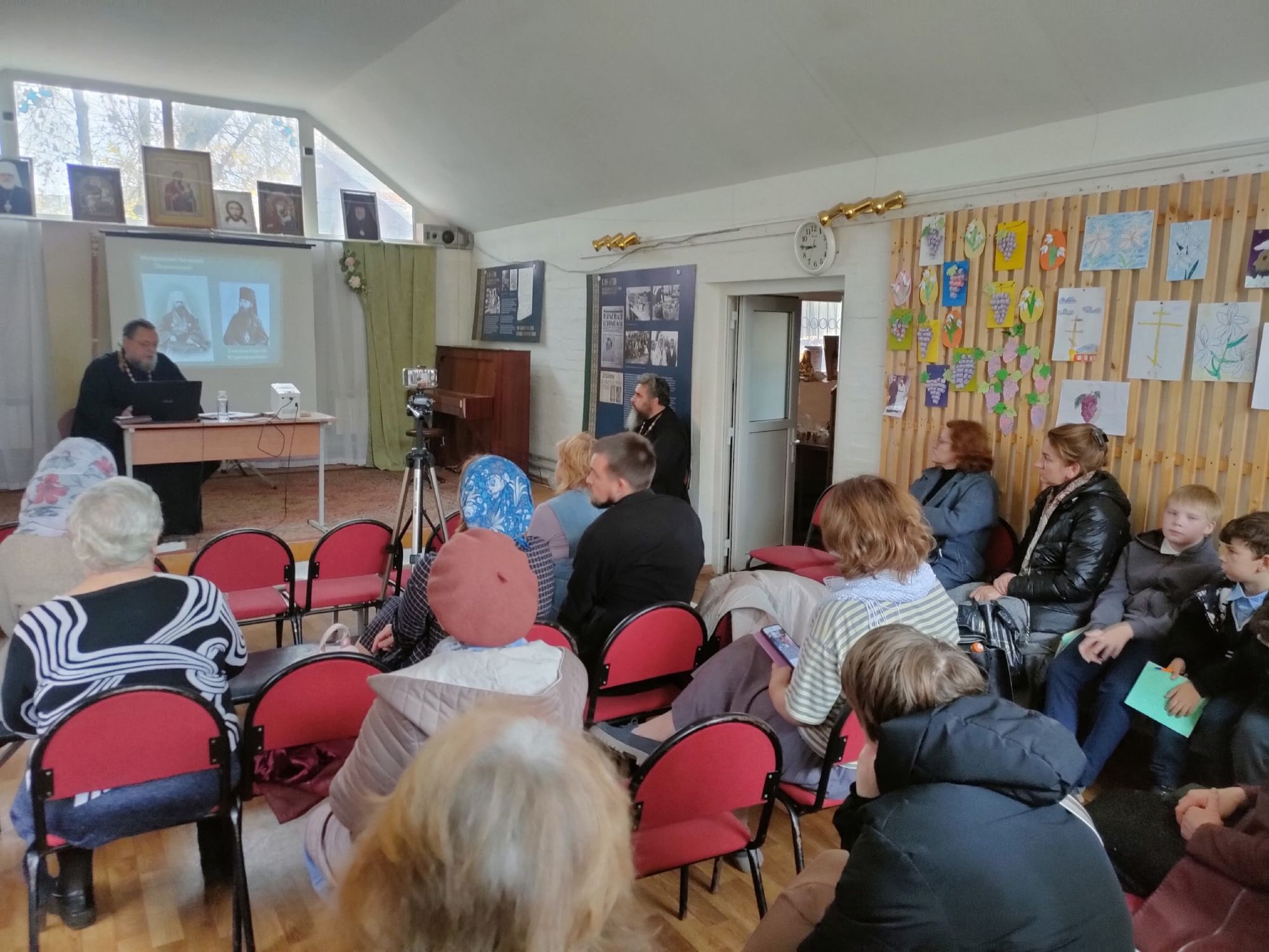 Лекция о святителе Тихоне в Ликино-Дулёве