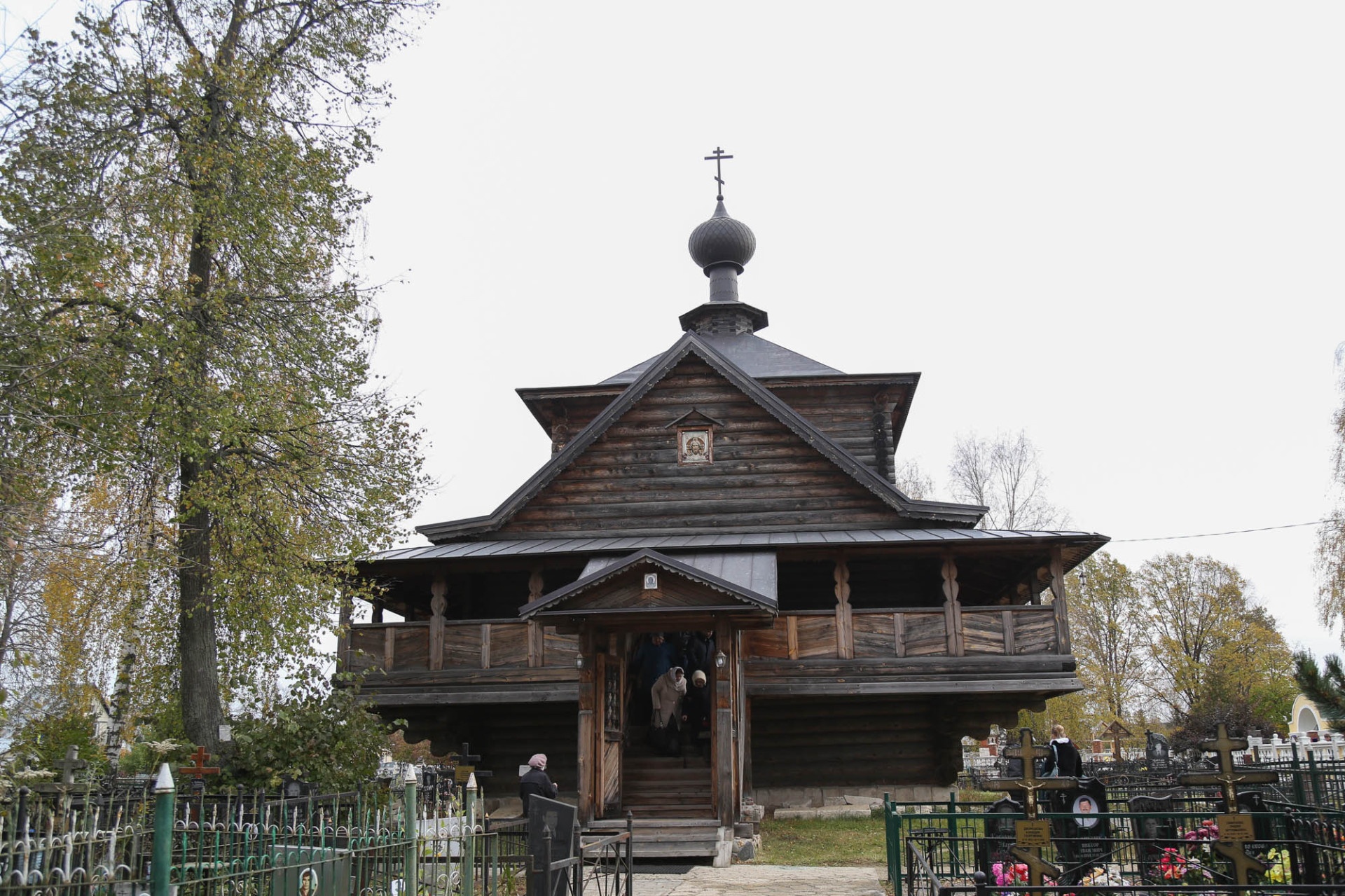 Освящение Вознесенского храма села Воскресенское 