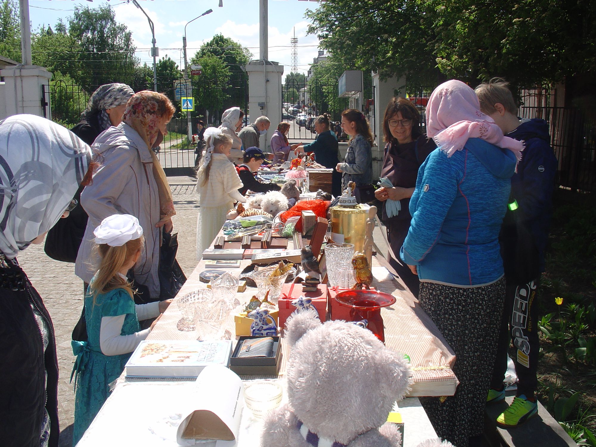 Благотворительная ярмарка в Богоявленском соборе Ногинска