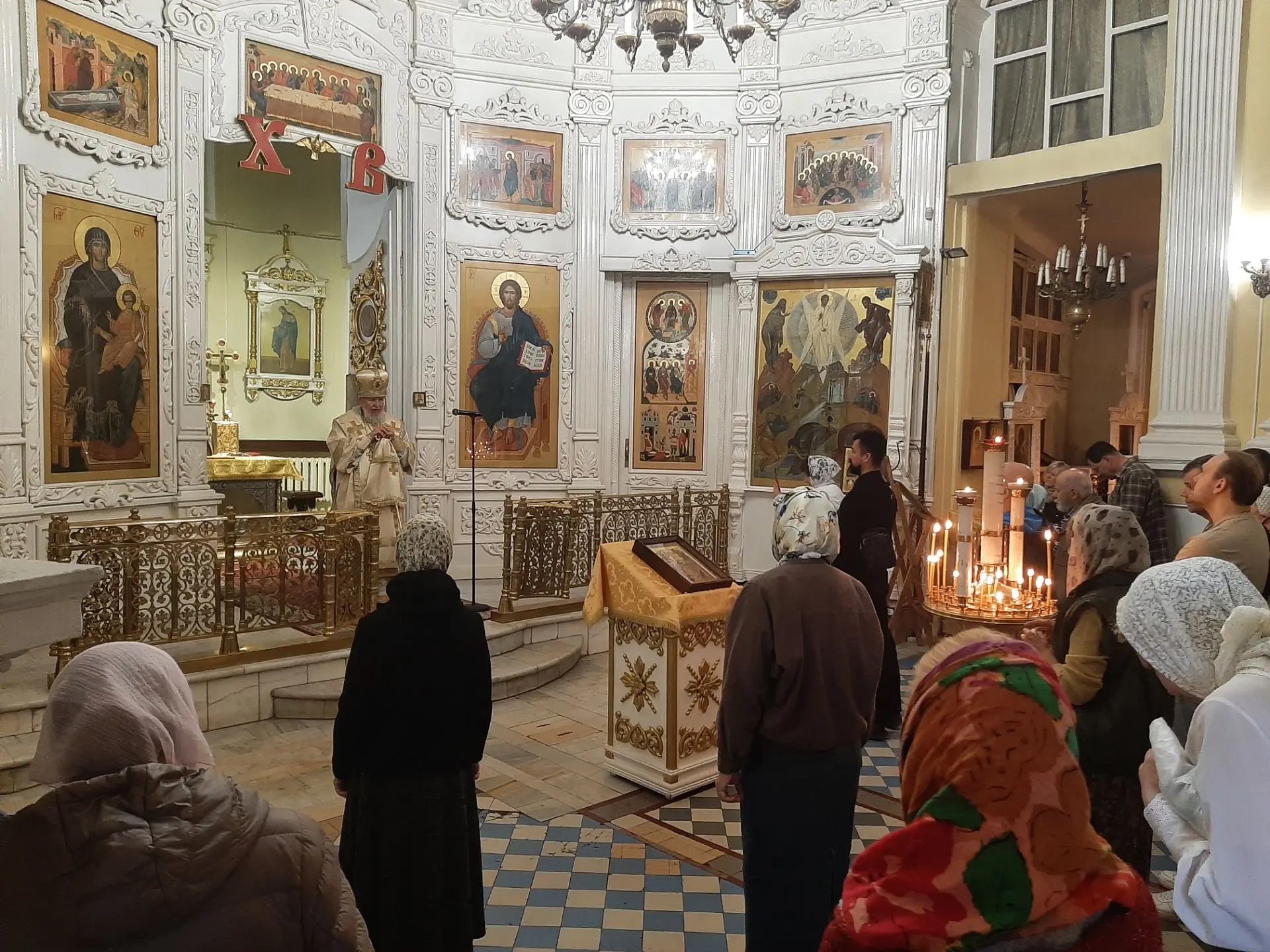 Архиерейское богослужение в Преображенском кафедральном соборе Балашихи
