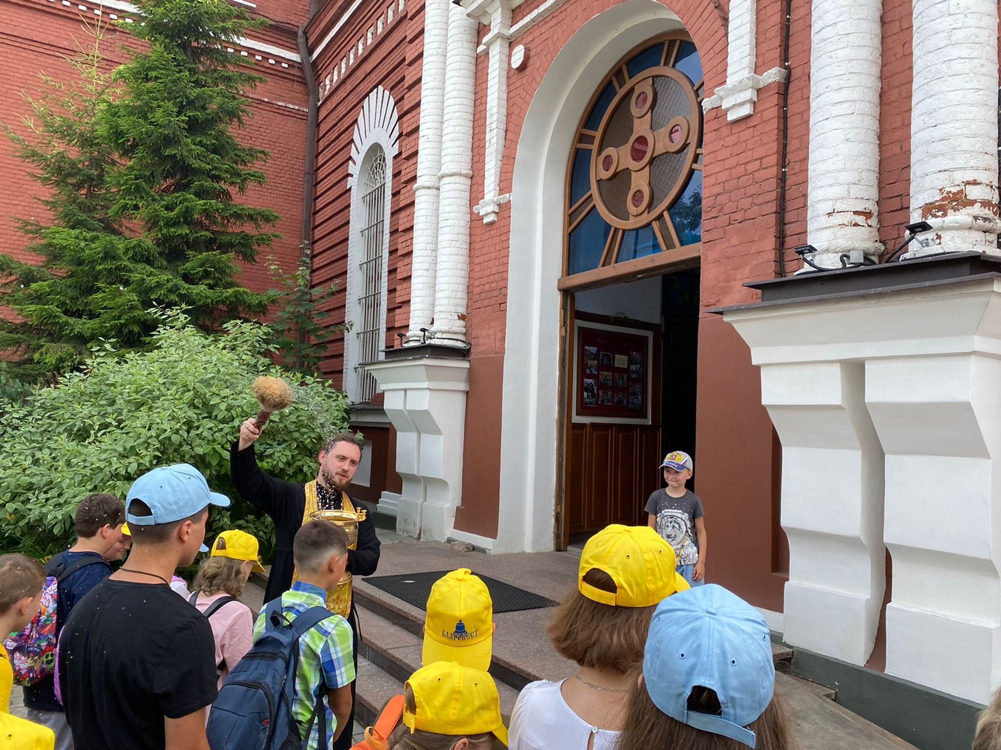 Начало Епархиального православного паломнического детского лагеря «Благовест»