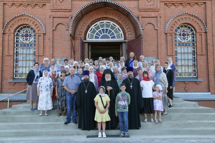 Архиерейское богослужение в Балобаново 
