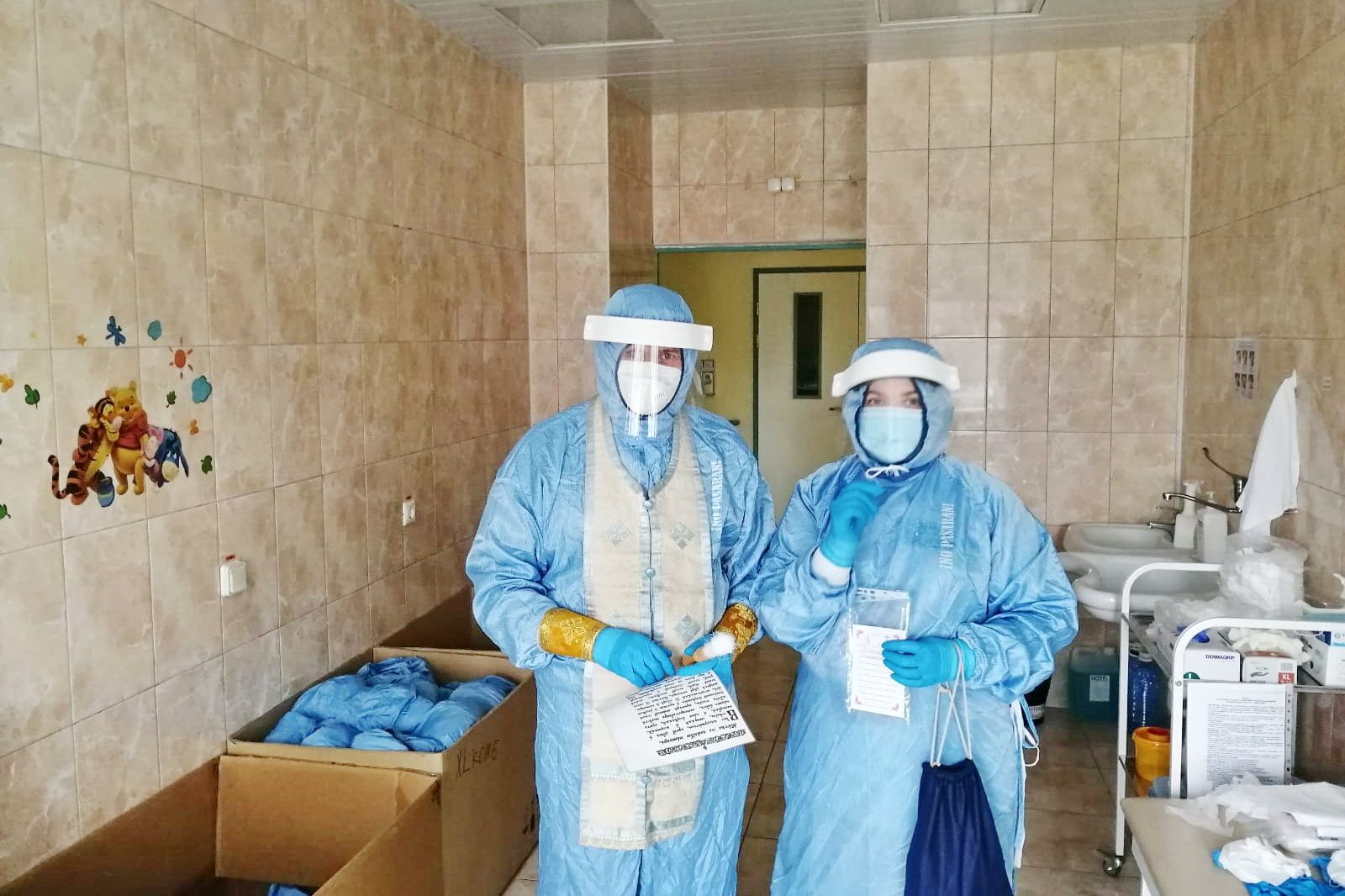 Посещение больных в Саввино