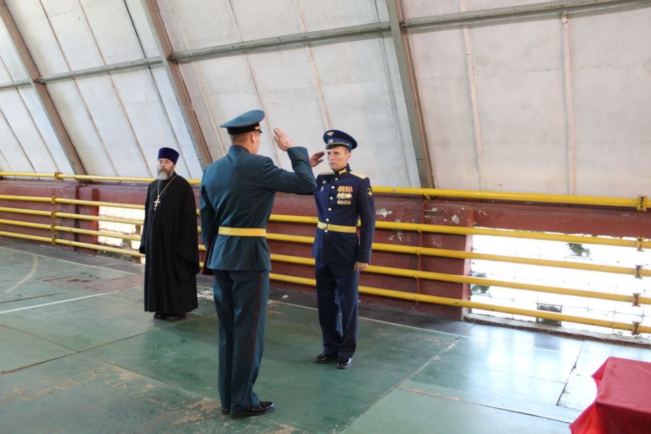 Приведение к присяге в воинской части №43856