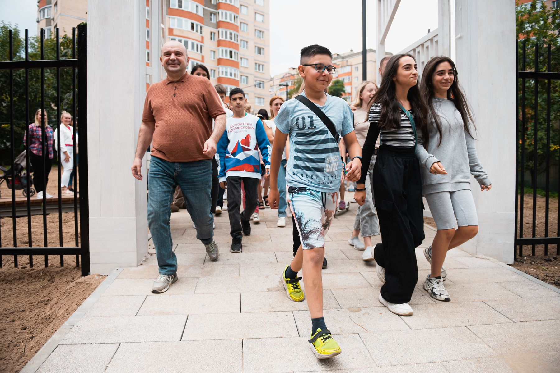 Открытие парка «Свердловский» в городском округе Лосино-Петровский