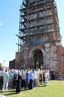 Посещение храма в честь иконы Божией Матери «Всех скорбящих Радость» села Пересветово Дмитровского района