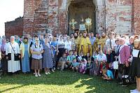 Посещение храма в честь иконы Божией Матери «Всех скорбящих Радость» села Пересветово Дмитровского района