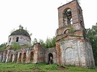 Поход к порушенному храму Шатурского благочиния