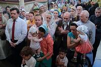 Праздничное богослужение в Успенском соборе Московского Кремля