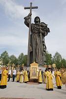 Праздничное богослужение в Успенском соборе Московского Кремля