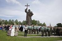 Праздничное богослужение в Успенском соборе Московского Кремля