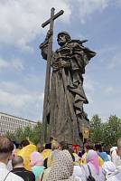 Праздничное богослужение в Успенском соборе Московского Кремля