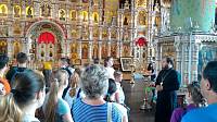 Экскурсия делегации из городов-побратимов г. Щелково в Троицкий собор