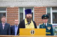 Присяга в учебном центре войск РХБЗ