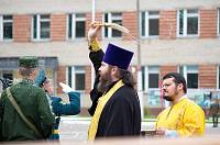 Присяга в учебном центре войск РХБЗ