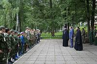 Глава Ногинского района и благочинный Богородского округа посетили лагерь «Дружина – школа юнг»