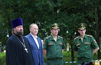 Глава Ногинского района и благочинный Богородского округа посетили лагерь «Дружина – школа юнг»