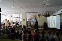 Встреча со школьниками в библиотеке г. Шатуры