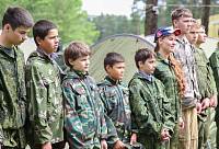 Открытие православного лагеря «Дружина — школа юнг»