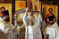 Великое освящение храма иконы Божией Матери «Боголюбская» деревни Поточино