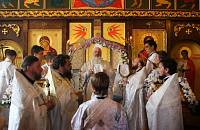 Великое освящение храма иконы Божией Матери «Боголюбская» деревни Поточино