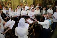 Праздничное богослужение в&nbsp;Успенском соборе Московского Кремля