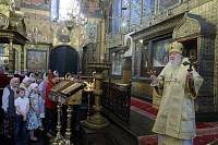 Праздничное богослужение в&nbsp;Успенском соборе Московского Кремля