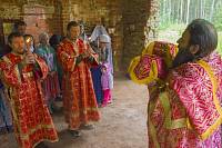 Посещение храма в урочище Курилово