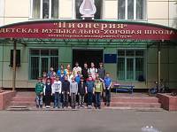 Встреча в летнем хоровом лагере в Кучино