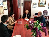 Подписание договора о сотрудничестве с Щелковским перинатальным центром