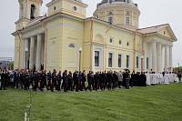 Великое освящение Свято-Духовского храма села Шкинь Коломенского района