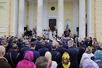 Великое освящение Свято-Духовского храма села Шкинь Коломенского района