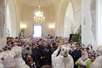 Великое освящение Свято-Духовского храма села Шкинь Коломенского района